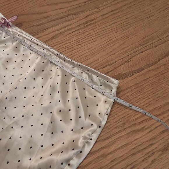 VICTORIA SECRET PINK PAJAMA SET POLKA DOT WOMENS POLYESTER SATIN FEEL SIZE 3X - Picture 13 of 15